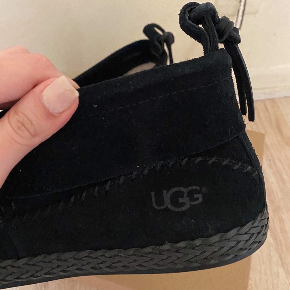 Ugg Woodlyn Moc Toe Booties in black - Picture 2 of 5